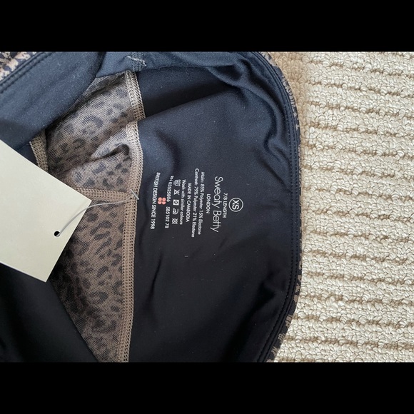 Sweaty Betty Flatter Me Jacquard Workout Leggings - Picture 4 of 4